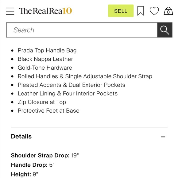 Authentic💖Prada Nappa Gaufre Handle Bag - Picture 3 of 10